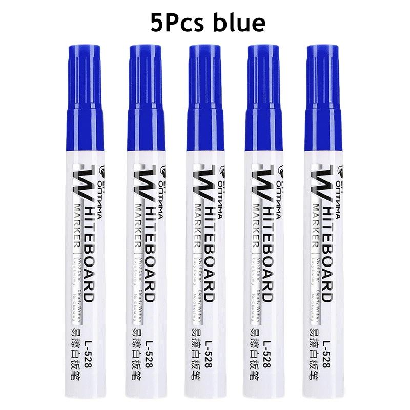 4-100Pcs Erasable Whiteboard Marker Pen Blackboard Marker Teaching Chalk for Glass Office School Stationery White Board Marker