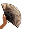 Ancient Chinese Style Portable Bamboo Folding Fan for Hanfu Dance Skirts