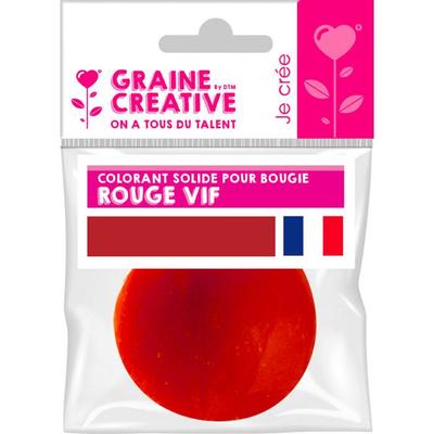 Solid Candle Dye 20 G Red