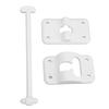 4 Sets 6 Inch T Style Door Holder Catch Entry Latch Stopper with Bumper Posts and Mounting Screws for RV Travel Trailer