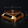 ° Solar LED Turntable Presentation Plate Jewelry Display Stand