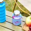 Foldable and Expandable Water Bottle, Drop-proof Sports Water Bottle, Portable Reusable Silicone Water Bottle, Foldable