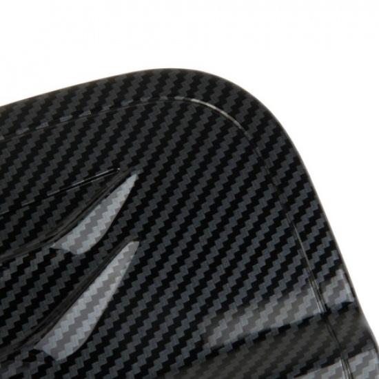 Carbon Fiber Style Exterior Fuel Tank cover trim For Honda Accord Accessories