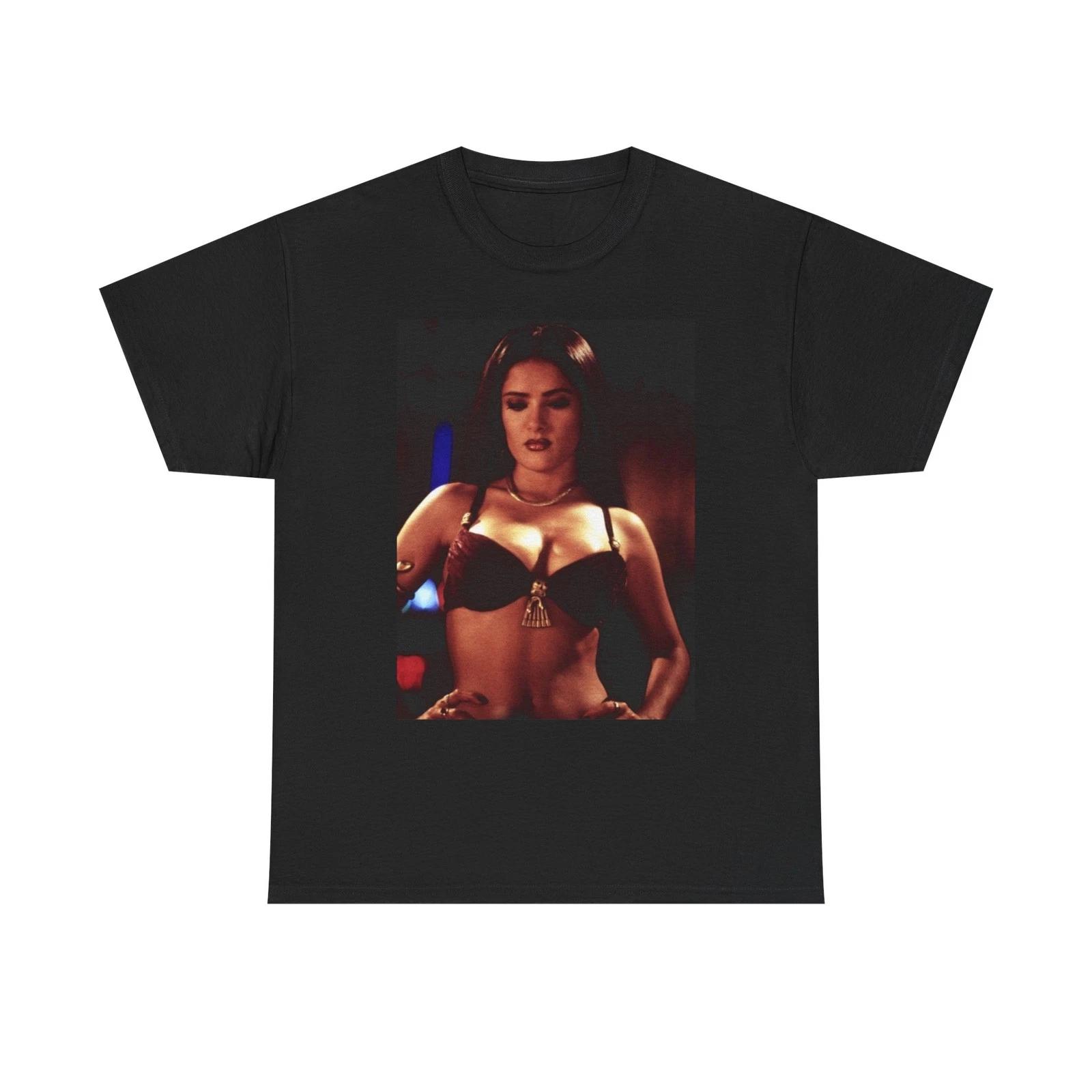 

Salma Hayek Dusk Till Dawn Graphic T-Shirt Gift NEW Unisex Heavy Cotton Tee 2XL