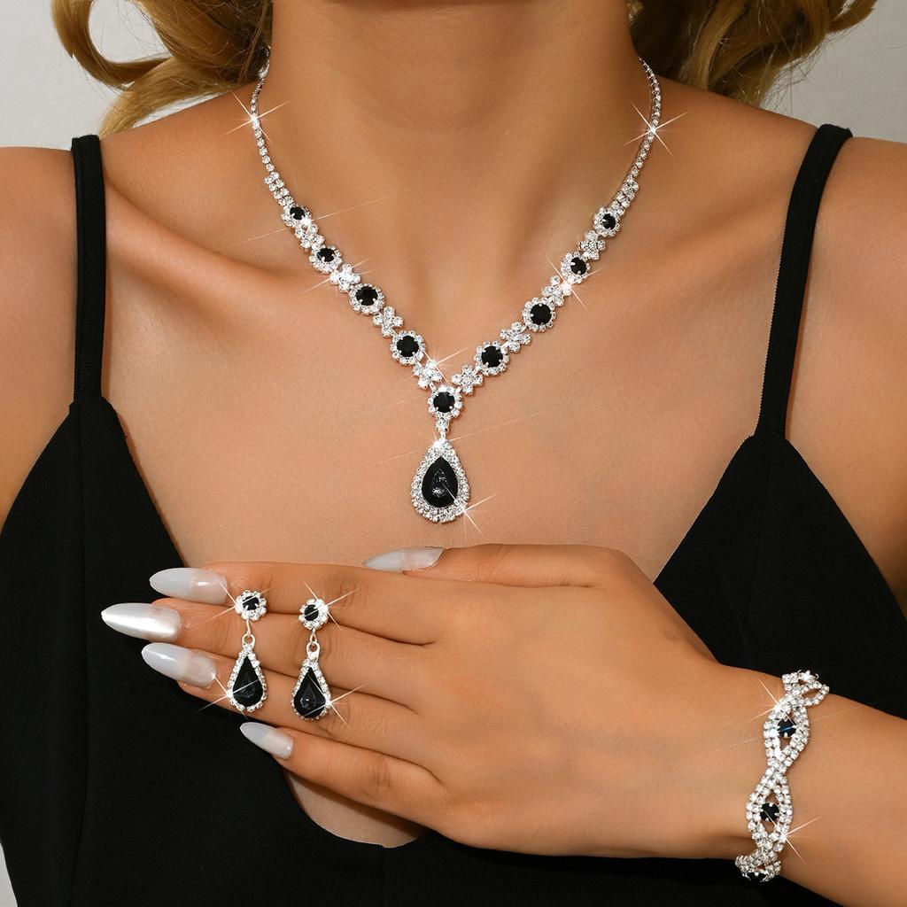 Women's Fashion Sunflower Design Jewelry Set with Light Luxury Style and Elegant First Accessories for Women