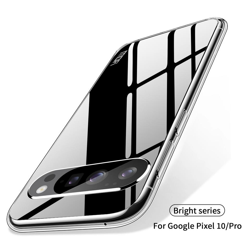 Für Google Pixel 10 Pro/Google Pixel 10 Klare Handyhülle MOFI Ultradünne TPU Handy-Rückseite