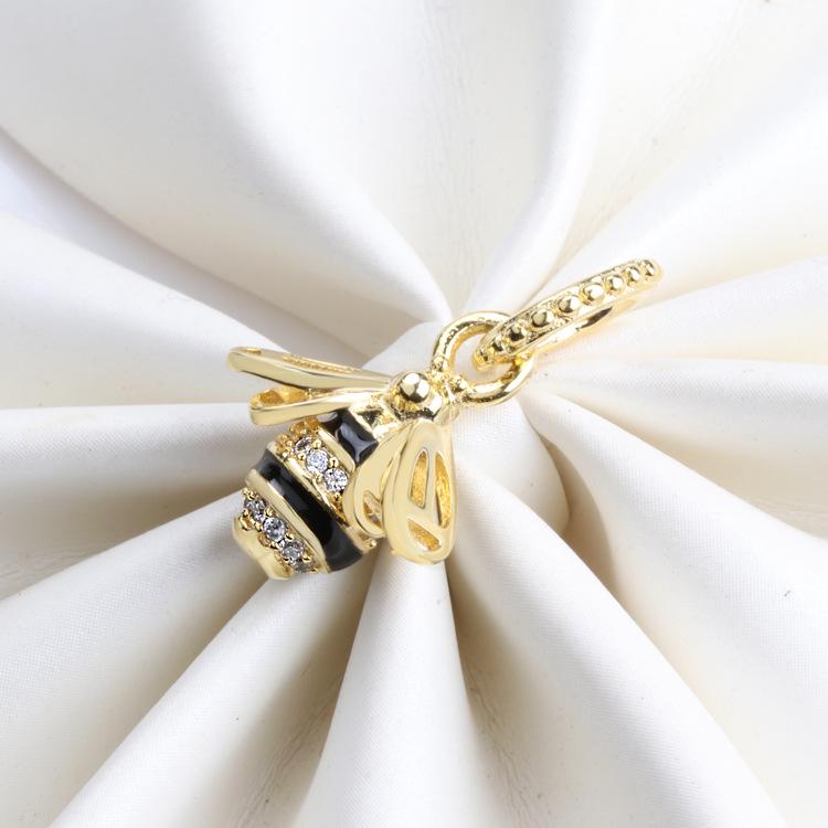 Queen Bee Pendant: S925 Sterling Silver European & American Style