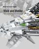 KaiZhi White Hurricane Dragon Space-Air Beast Building Blocks: Chinese Style Educational Toy Gift for Boys