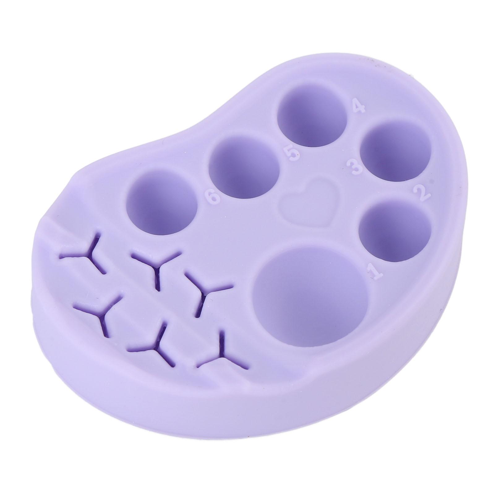 

Silicone Eyelash Lift Tweezers Slots Makeup Tint Mixing Tool Multifunctional Lash Lift Brow Lamination for Perming Lashes