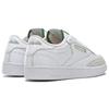 Reebok Club C Bequeme Vielseitige Warme Niedrige Sneaker Unisex Sneaker Weiß Braun Grün GY7199