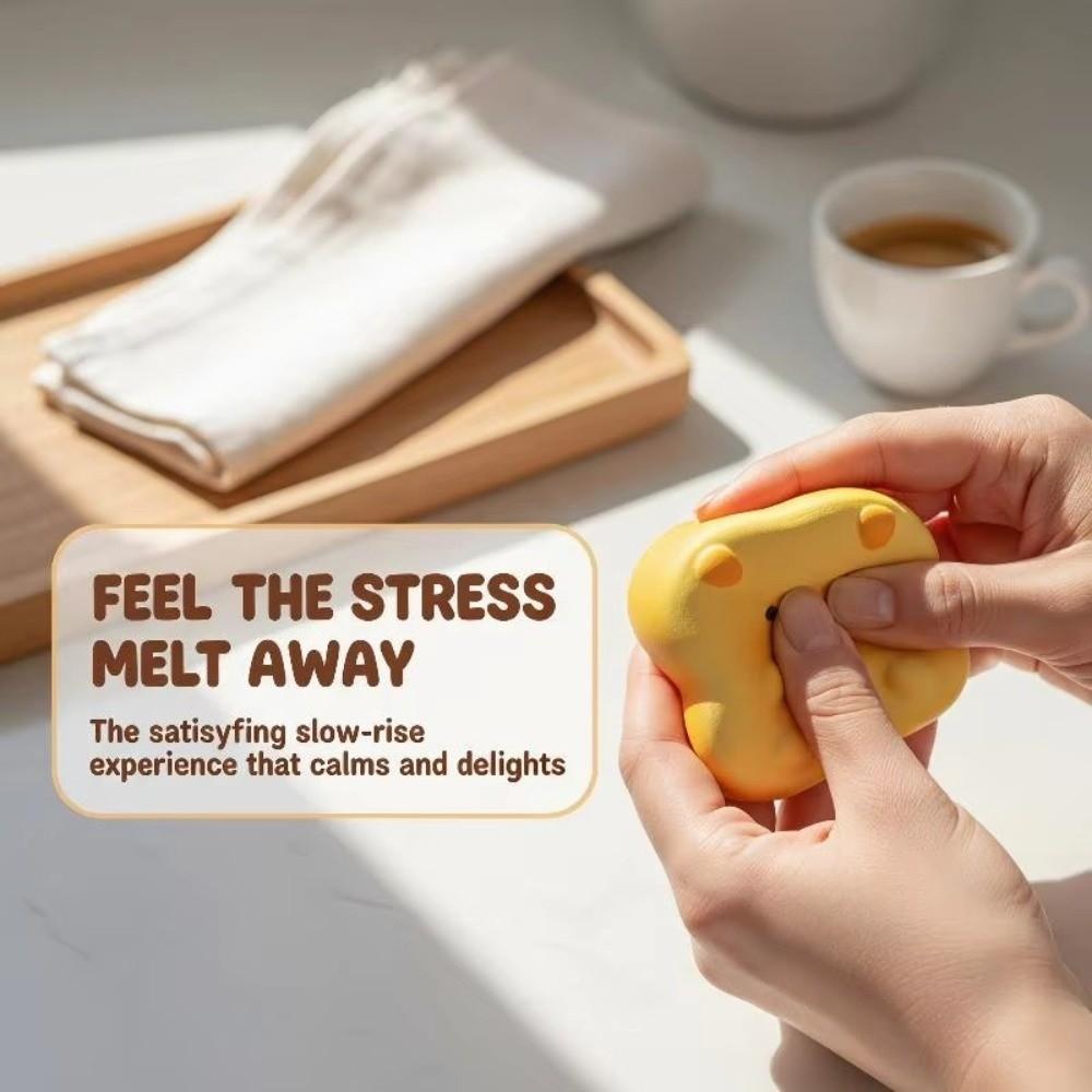 Soft Bread Squeeze Toy Slow Rising Slow Rising Toy Sensory Toy Bread Squishy Toy Gifts for Adults
