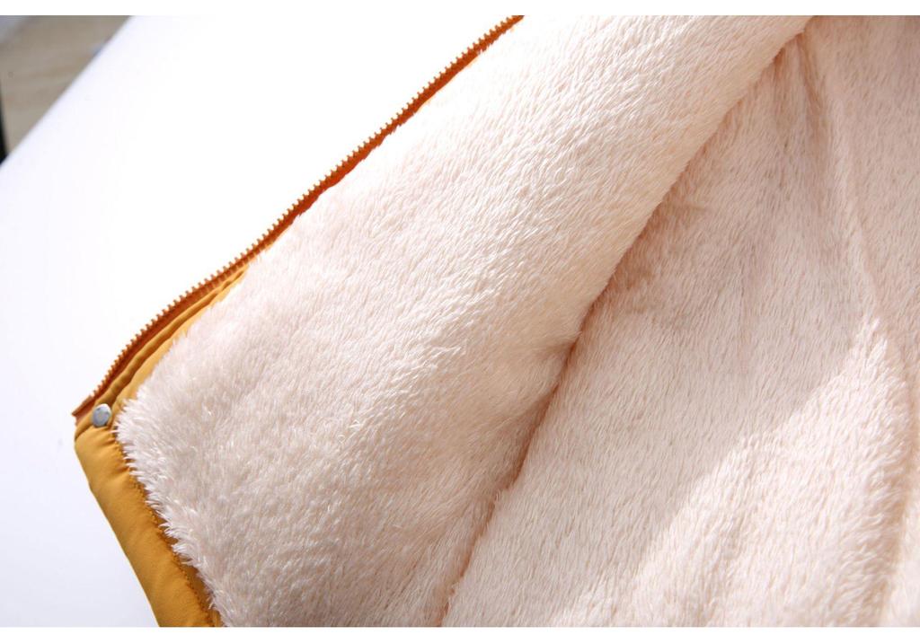 2022 Winter Jungen Kapuzenjacke aus Baumwolle mit Samt, Dick & Warm Kinder Mode Mantel