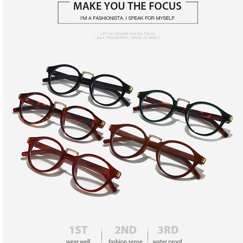 New Fashion Women Frame Myopia Glasses Prescription Nearsight Anti Blue Light Men Eyeglass 0 -0.50~-600