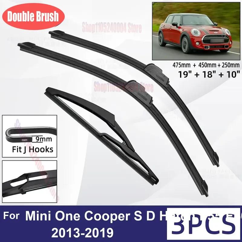 Front Rear Windscreen Wiper Blades 19 18 10 For MINI Mini One Cooper S D Hatch F55 F56 2013-