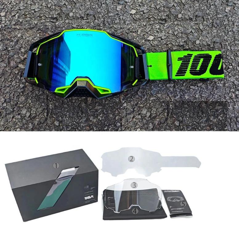 2026 Neuankunft Motorrad Motocross Brillen Sporthelm Brillen Benutzerdefiniertes Logo Mtb Mx Atv Motorrad Brillen