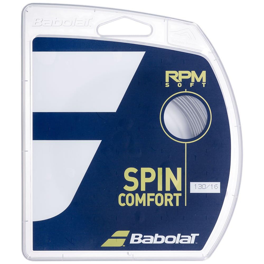 

Babolat RPM Soft Tennis Single 241146 String, String, 125g, Gray, (125g) серый
