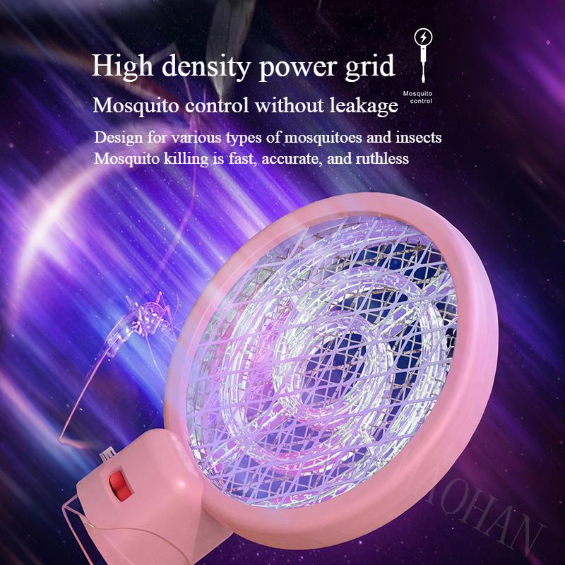 1pc USB Durable Mosquito Swatter,UV Lamp Mosquito Trap,Outdoor Mini Portable Mosquito Killer Lamp,with Switch