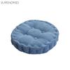 Seating Pillow Square/Round Tufted Seat Cushion Solid Color Soft Sofa Cushion 40cm Japanese Style Floor Cushion Office