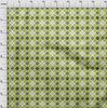 oneOone Cotton Flex Hellgrüner Stoff Argyle Check Stoff zum Nähen Bedruckter Bastelstoff Meterware 40 Zoll