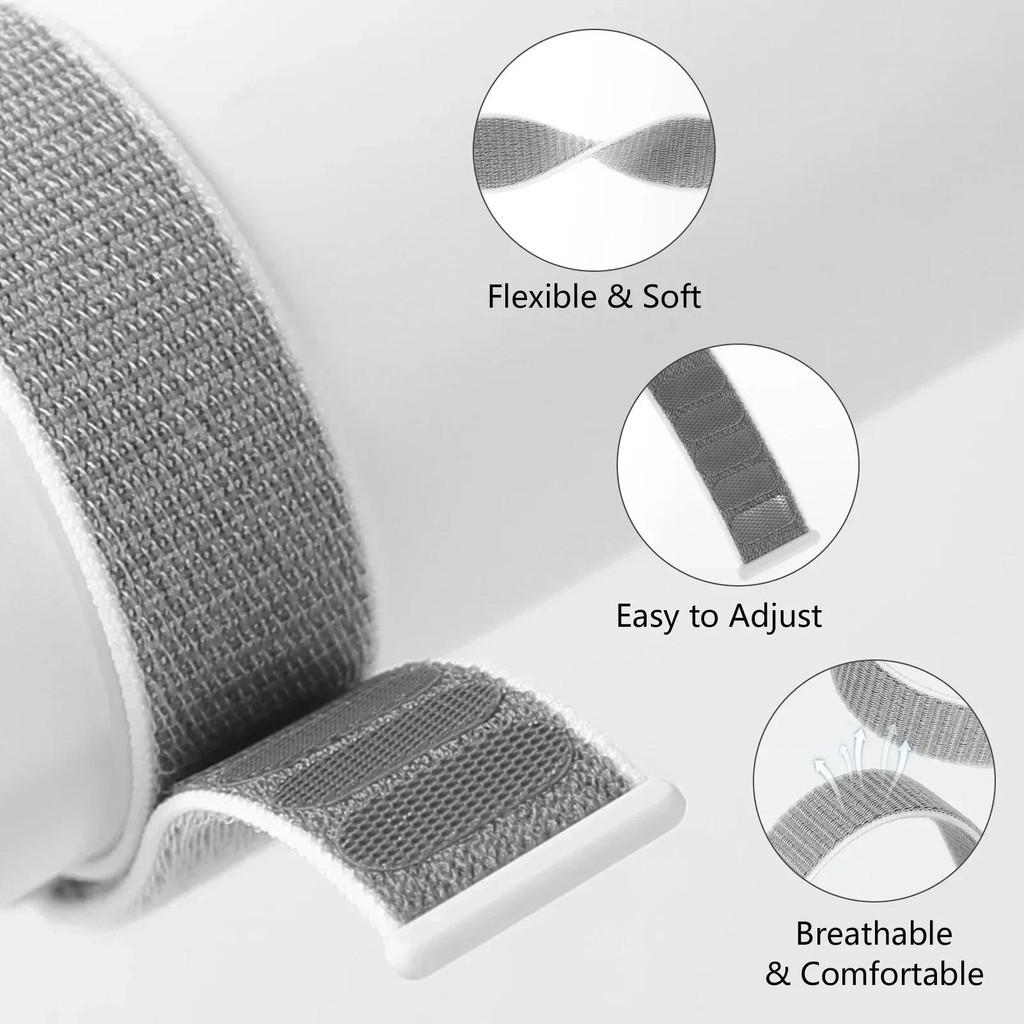 Nylon Loop for Redmi Watch 4 Strap Adjustment Sport Soft Replacement Bracelet for Xiaomi Mi Band 8 Pro Strap Accessories