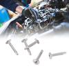 100pcs Fast Tapping Self Drilling Screws Durable Truss Head Screw  For Industrial Use