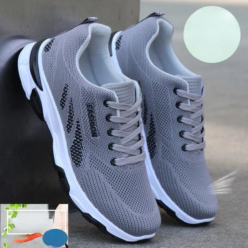 Fashion Fashion Male Shoes Outdoor Mens Sneakers 2024 New Breathable Wear-resistant Men's Running Shoes Zapatillas Deportivas De Hombre