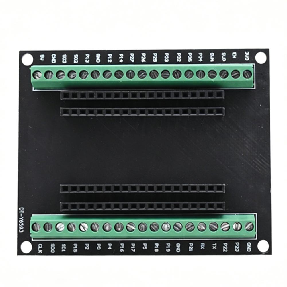 3PCS For ESP32 Terminal Adapter Boards 30Pin Microcontroller For ESP32 Devkit V1 Dual-Layer PCB For Reliable Signals