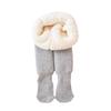 Winter Velvet Thickened Tights with Big Bow for Babies - Knit Cotton Outerwear Base Layer Tights