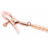 Female Nipple Clamps Collar With Pearl Chain Set Clitoris Nipple Clips Breast Bondage Slave Fetish Sex Toy Woman