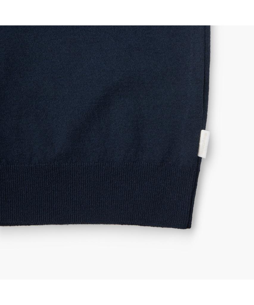 Henlikoteun Polo Collar Knit Ahwas26601Nyx