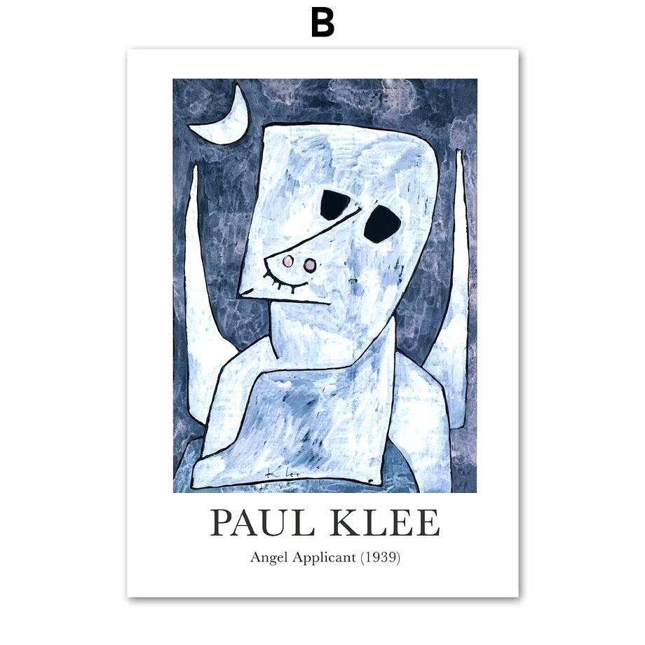 Abstract Colorful Paul Klee Posters And Prints Vintage Eclectic Gallery Wall Art Canvas Painting Modern Living Room Home Decor