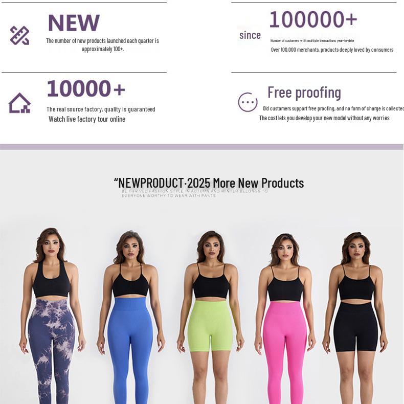 High Waist Seamless Peach Butt Yoga Leggings for Women - Hip Lifting, Tight Fit, High Elasticity Fitness Pants