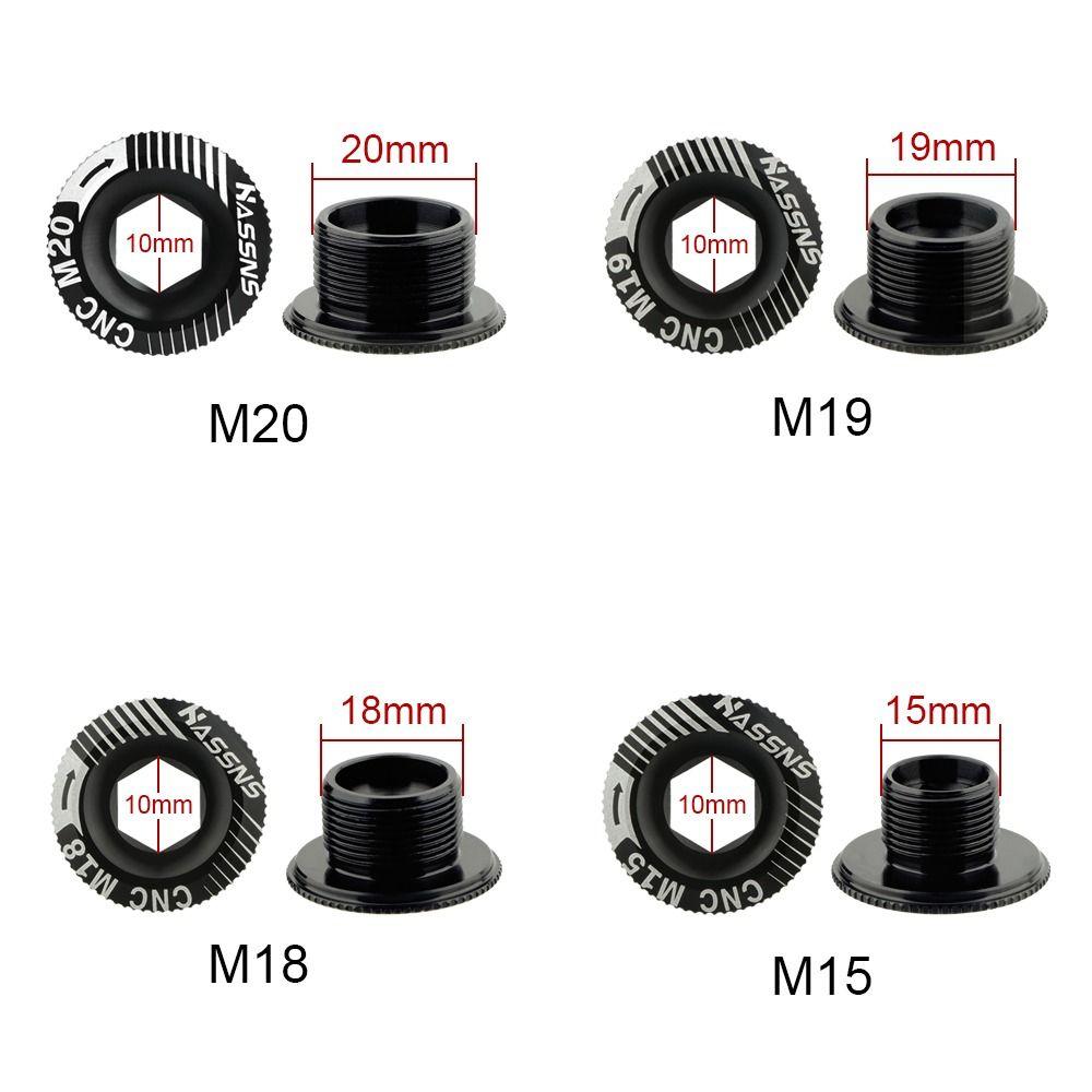 Bolt Bike Crank Arm Fixing Bolt Bicycle Crankset Nut Crank Bolt Cover Bike Crank Cover Screw