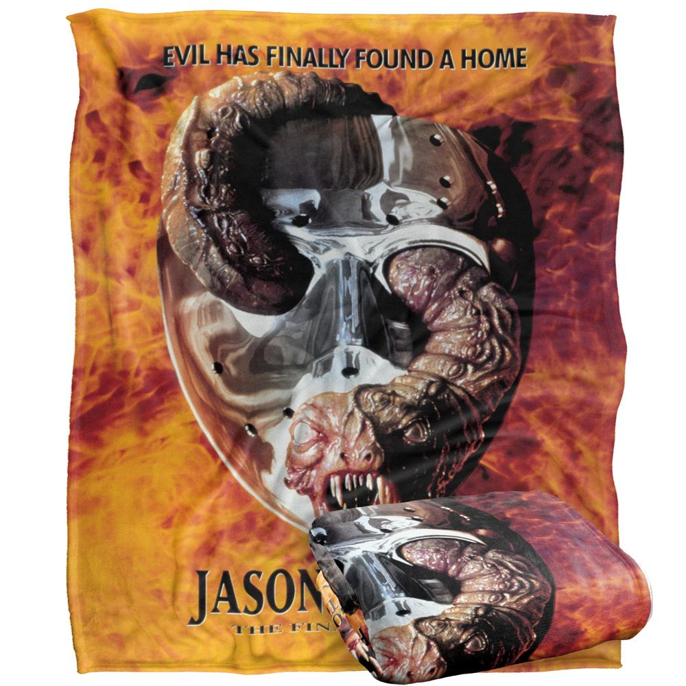 Friday The 13th Jason Goes To Hell Poster Blanket