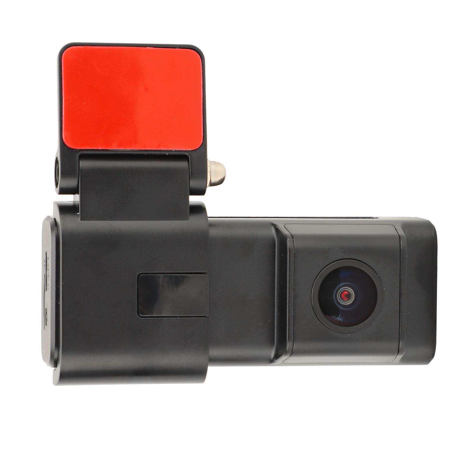 

1,47-дюймовая маленькая видеорегистратор для автомобилей, 140-градусный широкоугольный видеорегистратор, циклическая запись переднего и заднего вида