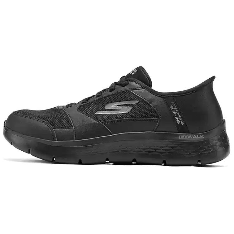 Skechers Go Walk Удобные Мягкие Низкие Повседневные Кроссовки Мужские Черные 216504-BBK 40