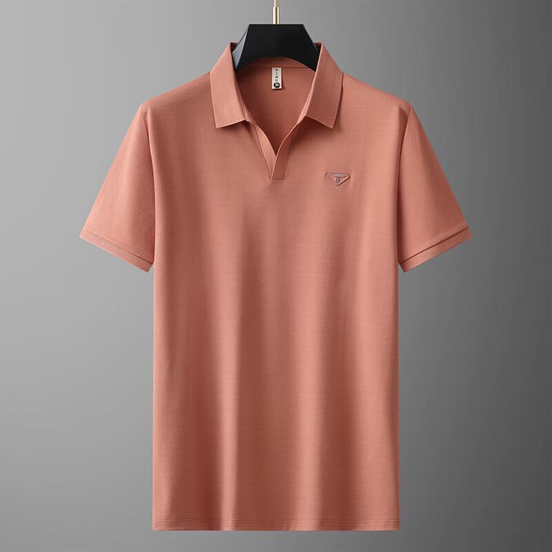 Polo Manica Corta Taglie Forti in Seta Ghiacciata da Uomo