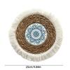 Hangings Weave Plate Wall Decorations Straw Rattan Round Basket Decorations