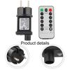 LED Power Supply Remote Control Adapter Transformer Driver 6-Hour Timer