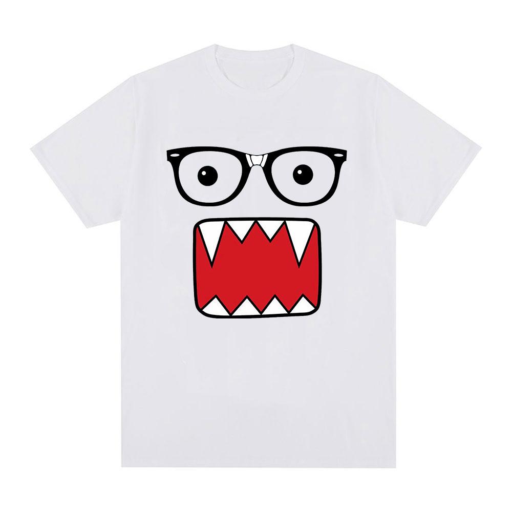 Domo Kun Funny Humorous T Shirts Men's Women Cotton Casual T-Shirts Harajuku O-Neck Short Sleeve Summer T-shirt Streetwear Tops