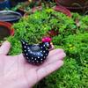 Mini Chicken Flower Pot Planter Craft Ornament for Garden Yard Home Micro Landscape Decor