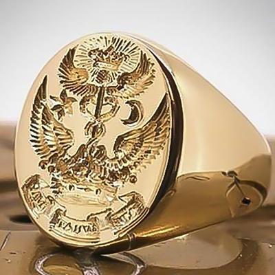 Classic Domineering Ring Men's Fashion
