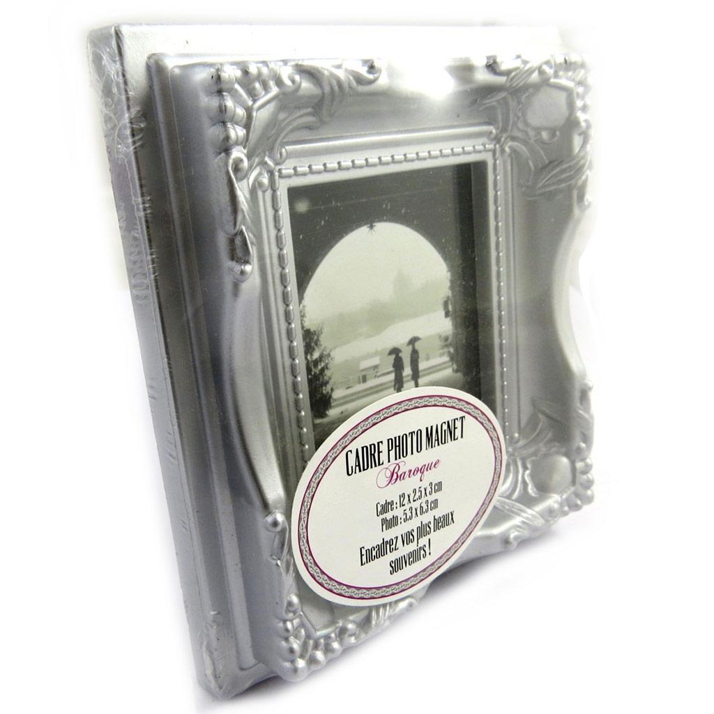 Les Trésors De Lily [M1501] - Silver 'Scarlett' Magnetic Photo Frame