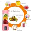 Food Residue Processor Smoothie Fruit Blender Lemon Squeezer USB Rechargeable Portable Kitchen Blenders Juicer Blending Cup Bar
