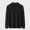 Yiliteng Men's Jacquard Textured Pullover Sweater