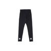 Adidas High Waist Slim Fit Straight Leggings Women Bottoms Black CW5076