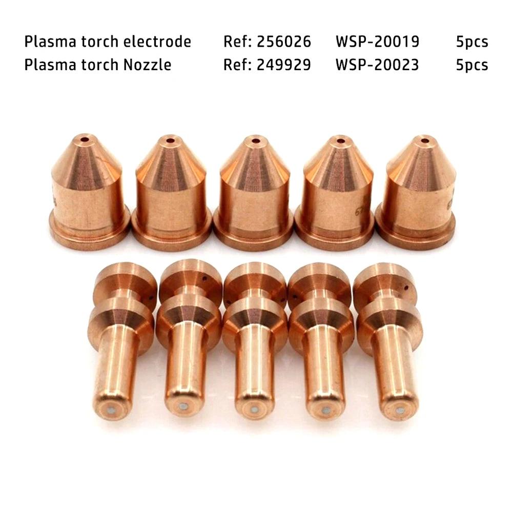 Nozzle 249929 Plasma Torch Kit 60A Cutting Torch Fast Precise Cutting High-temperature Resistance Industrial Metal Cutting