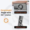 For Samsung Galaxy S25 S23 S24 S22 S21 Plus Ultra For Magsafe Leather Matte Wireless Charging Ring Magnetic ShockProof Cover