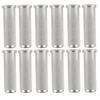 12pcs Replacements Archery Base Aluminum Inserts for Carbon Arrows 6.2mm