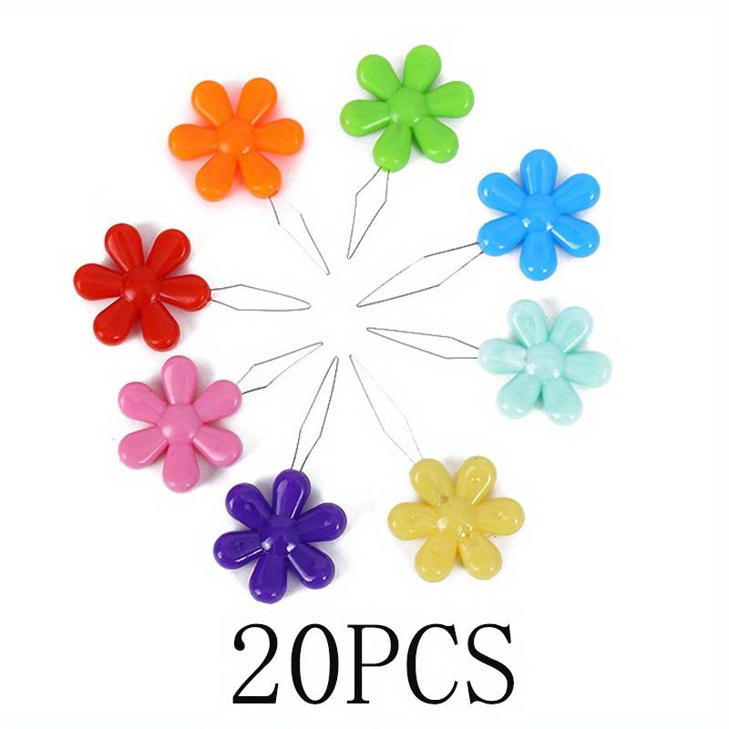 

20 шт. Случайный цвет Нитевдеватель для иглы Пожилые Легкое швейное устройство Инструмент-нитевдеватель Швейная игла для одежды Рукоделие Форма цветка B-20PCS